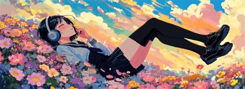 Malen Nach Zahlen Prinzessin Malen Nach Zahlen Erwachsene Fee, 85x255 cm XXL Groß Acrylfarben Ölgemälde, DIY Malen Nach Zahlen Kinder Anfänger Paint by Numbers Set für Wand Dekor (Ohne Rahmen) -H573 von Kggyele