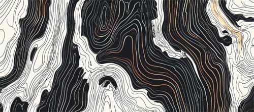 Malen Nach Zahlen Retro Malen Nach Zahlen Erwachsene Topografisch, 50 X 25 cm XXL Groß Acrylfarben Ölgemälde, DIY Malen Nach Zahlen Kinder Anfänger Set Bastelset für Wand Dekor (Ohne Rahmen) -H210 von Kggyele