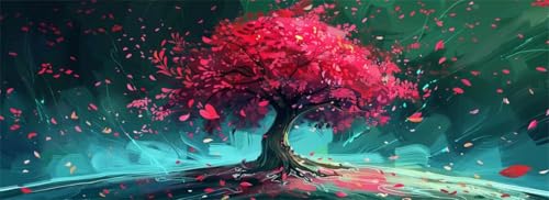 Malen Nach Zahlen Rosa Malen Nach Zahlen Erwachsene Lebensbaum, 240 X 80 cm XXL Groß Acrylfarben Ölgemälde, DIY Malen Nach Zahlen Kinder Anfänger Paint by Numbers Set für Wand Dekor (Ohne Rahmen) -H74 Malen Nach Zahlen Rosa Malen Nach Zahlen Erwachsene Lebensbaum, 240 X 80 cm XXL Groß Acrylfarben Ölgemälde, DIY Malen Nach Zahlen Kinder Anfänger Paint by Numbers Set für Wand Dekor (Ohne Rahmen) -H74 von Kggyele