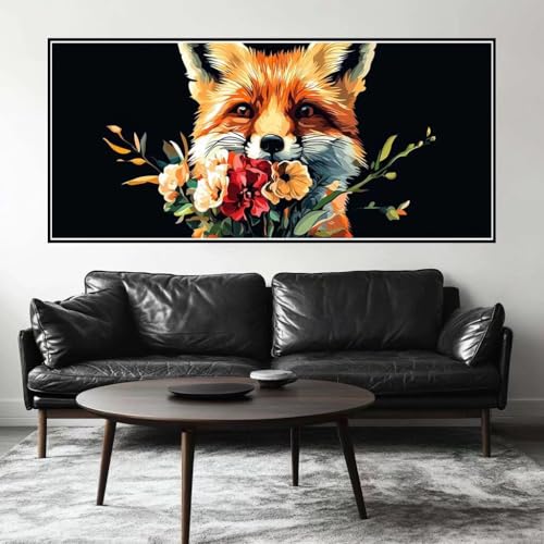 Malen Nach Zahlen Süß Malen Nach Zahlen Erwachsene Fuchs, 70 X 35 cm XXL Groß Acrylfarben Ölgemälde, DIY Malen Nach Zahlen Kinder Anfänger Paint by Numbers Adult Set für Wand Dekor (Ohne Rahmen) -H522 Malen Nach Zahlen Süß Malen Nach Zahlen Erwachsene Fuchs, 70 X 35 cm XXL Groß Acrylfarben Ölgemälde, DIY Malen Nach Zahlen Kinder Anfänger Paint by Numbers Adult Set für Wand Dekor (Ohne Rahmen) -H522 von Kggyele