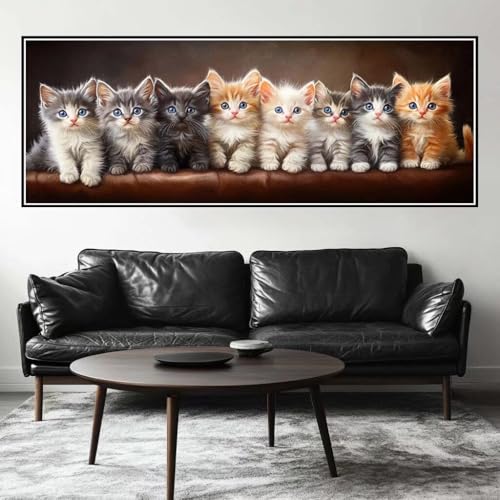 Malen Nach Zahlen Süß Malen Nach Zahlen Erwachsene Katze, 55x165 cm XXL Groß Acrylfarben Ölgemälde, DIY Malen Nach Zahlen Kinder Anfänger Paint by Numbers Adult Set für Wand Dekor (Ohne Rahmen)-H453 Malen Nach Zahlen Süß Malen Nach Zahlen Erwachsene Katze, 55x165 cm XXL Groß Acrylfarben Ölgemälde, DIY Malen Nach Zahlen Kinder Anfänger Paint by Numbers Adult Set für Wand Dekor (Ohne Rahmen)-H453 von Kggyele