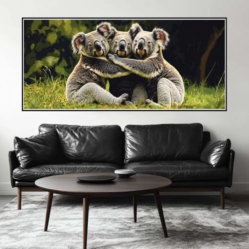 Malen Nach Zahlen Süß Malen Nach Zahlen Erwachsene Koala, 130 X 65 cm XXL Groß Acrylfarben Ölgemälde, DIY Malen Nach Zahlen Kinder Anfänger Paint by Numbers Adult Set für Wand Dekor (Ohne Rahmen)-H510 Malen Nach Zahlen Süß Malen Nach Zahlen Erwachsene Koala, 130 X 65 cm XXL Groß Acrylfarben Ölgemälde, DIY Malen Nach Zahlen Kinder Anfänger Paint by Numbers Adult Set für Wand Dekor (Ohne Rahmen)-H510 von Kggyele