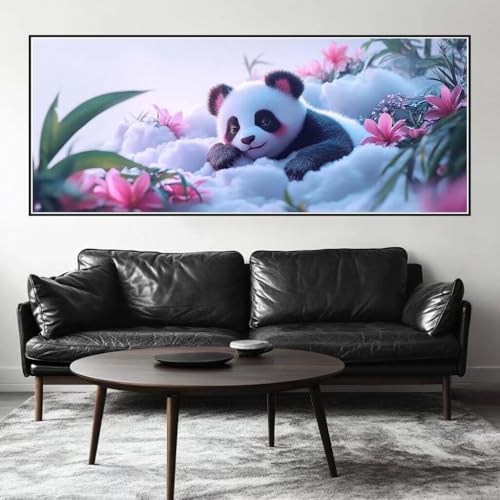 Malen Nach Zahlen Süß Malen Nach Zahlen Erwachsene Panda, 100 X 40 cm XXL Groß Acrylfarben Ölgemälde, DIY Malen Nach Zahlen Kinder Anfänger Paint by Numbers Adult Set für Wand Dekor (Ohne Rahmen)-H461 Malen Nach Zahlen Süß Malen Nach Zahlen Erwachsene Panda, 100 X 40 cm XXL Groß Acrylfarben Ölgemälde, DIY Malen Nach Zahlen Kinder Anfänger Paint by Numbers Adult Set für Wand Dekor (Ohne Rahmen)-H461 von Kggyele