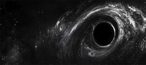 Malen Nach Zahlen Universum Malen Nach Zahlen Erwachsene Schwarzes Loch, 70 X 35 cm XXL Groß Acrylfarben Ölgemälde, DIY Malen Nach Zahlen Kinder Anfänger Bastelset für Wand Dekor (Ohne Rahmen) -H427 von Kggyele