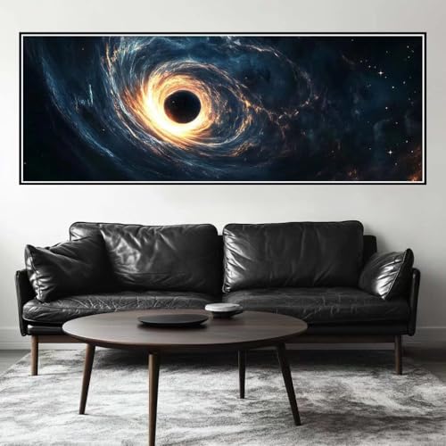 Malen Nach Zahlen Universum Malen Nach Zahlen Erwachsene Weltraum, 15x45 cm XXL Groß Acrylfarben Ölgemälde, DIY Malen Nach Zahlen Kinder Anfänger Set Bastelset für Wand Dekor (Ohne Rahmen) -H235 von Kggyele