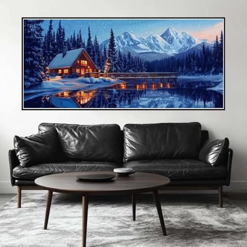 Malen Nach Zahlen Wald Malen Nach Zahlen Erwachsene Landschaft, 150 X 75 cm XXL Groß Acrylfarben Ölgemälde, DIY Malen Nach Zahlen Kinder Anfänger Paint by Numbers Set für Wand Dekor (Ohne Rahmen)-H516 Malen Nach Zahlen Wald Malen Nach Zahlen Erwachsene Landschaft, 150 X 75 cm XXL Groß Acrylfarben Ölgemälde, DIY Malen Nach Zahlen Kinder Anfänger Paint by Numbers Set für Wand Dekor (Ohne Rahmen)-H516 von Kggyele