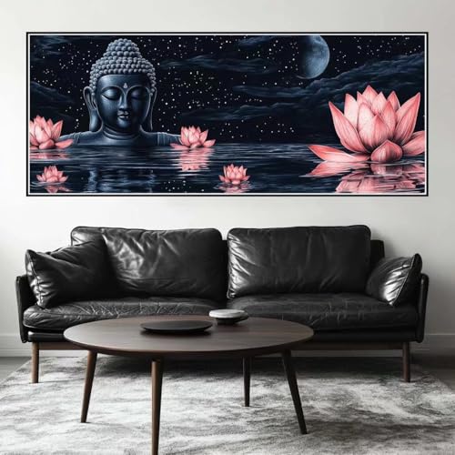 Malen Nach Zahlen Zen Malen Nach Zahlen Erwachsene Lotus, 100 X 40 cm XXL Groß Acrylfarben Ölgemälde, DIY Malen Nach Zahlen Kinder Anfänger Paint by Numbers Adult Set für Wand Dekor (Ohne Rahmen)-H384 Malen Nach Zahlen Zen Malen Nach Zahlen Erwachsene Lotus, 100 X 40 cm XXL Groß Acrylfarben Ölgemälde, DIY Malen Nach Zahlen Kinder Anfänger Paint by Numbers Adult Set für Wand Dekor (Ohne Rahmen)-H384 von Kggyele