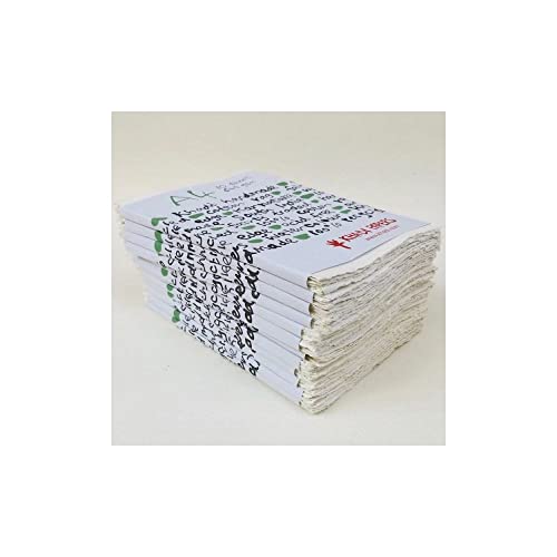 Handgefertigtes Recyclingpapier, A4, 640 g/m², 10 Blatt von Khadi Papers