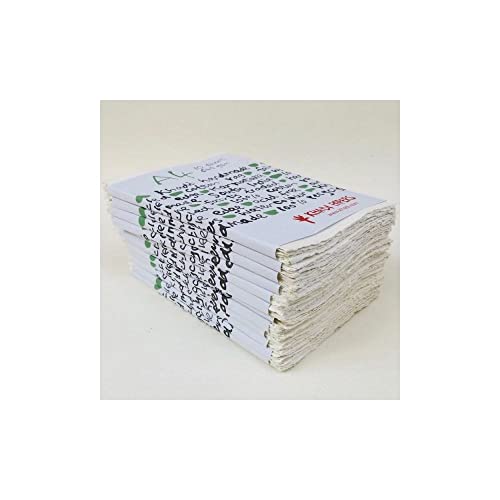 Handgefertigtes Recyclingpapier, A4, 640 g/m², 10 Blatt Handgefertigtes Recyclingpapier, A4, 640 g/m², 10 Blatt von Khadi
