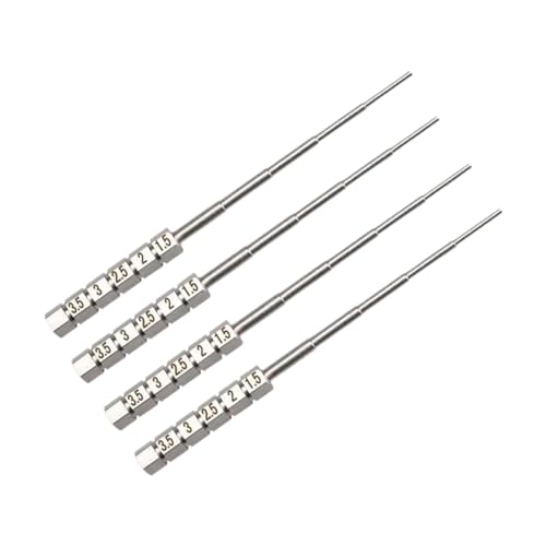 KiBcsLic 4X Drahtwickelschritt Mandels DIY Schmuckherstellung Biegeringe Herstellung Spulenvorrichtung KiBcsLic 4X Drahtwickelschritt Mandels DIY Schmuckherstellung Biegeringe Herstellung Spulenvorrichtung von KiBcsLic