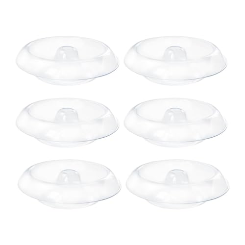 KiBcsLic 6 Stück Bead Bowl Perlen Organizer Bastelschale Werkzeug DIY Ersatzschalen PP Material für Schmuckherstellung Handarbeiten Heimwerkstatt Dekoration, 6 Stück von KiBcsLic