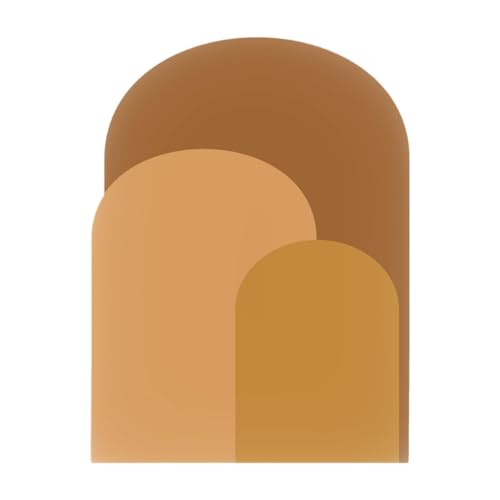 KiBcsLic Arch Aufkleber PVC Tapete Kinderzimmer Esszimmer Innen Zimmer Hause Urlaub Einfache Kunst Dekor Boho Aufkleber, Orange KiBcsLic Arch Aufkleber PVC Tapete Kinderzimmer Esszimmer Innen Zimmer Hause Urlaub Einfache Kunst Dekor Boho Aufkleber, Orange von KiBcsLic