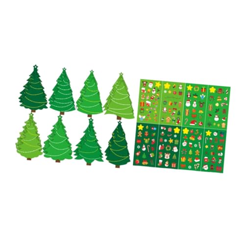KiBcsLic DIY Weihnachtsbaum Bastelset, Urlaubskunst, Basteln für Weihnachtsfeiern, Kinder von KiBcsLic