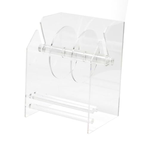 KiBcsLic Einstellbarer Etikettenspender, Aufkleberrollenspender für Home Holding Office von KiBcsLic