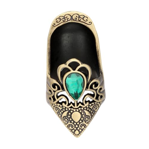 KiBcsLic Fingerhut Stickfingerhut Fingerring Nähwerkzeug Und Fingerschutz EIN Stabiles Metallwerkzeug Im Altmodischen Stil für Stickereien Und Quilten, Bronze von KiBcsLic