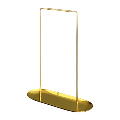 KiBcsLic Hängender Ornamentständer für Kalligraphiepinsel Und Halsketten, Gold A von KiBcsLic
