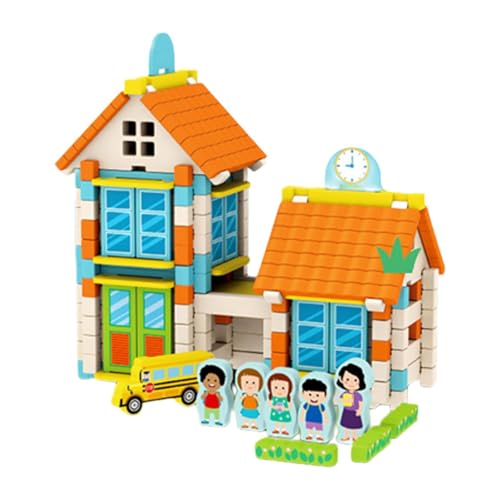 KiBcsLic Holzbausatz für Familienengagement Und Lehrreichen Spaß, Schule KiBcsLic Holzbausatz für Familienengagement Und Lehrreichen Spaß, Schule von KiBcsLic