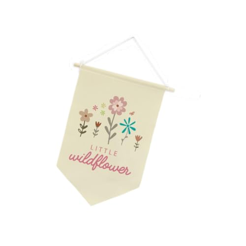 KiBcsLic Kleine Wildblumen Banner, Dekoration, Flagge, Banner für Schlafzimmer, Spielzimmer, KiBcsLic Kleine Wildblumen Banner, Dekoration, Flagge, Banner für Schlafzimmer, Spielzimmer, von KiBcsLic