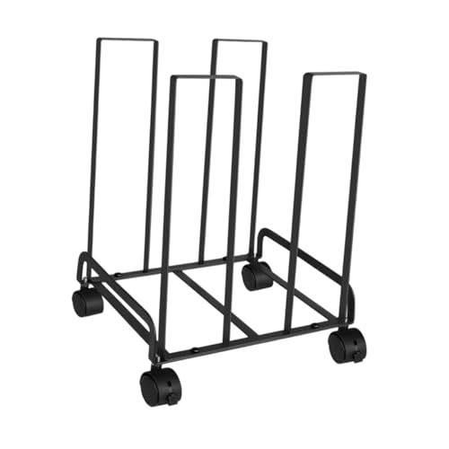 KiBcsLic Lagerregal Aus Karton mit Schwenkrädern 12,2 X 10,2 X 17,1 Zoll, Schwarz KiBcsLic Lagerregal Aus Karton mit Schwenkrädern 12,2 X 10,2 X 17,1 Zoll, Schwarz von KiBcsLic