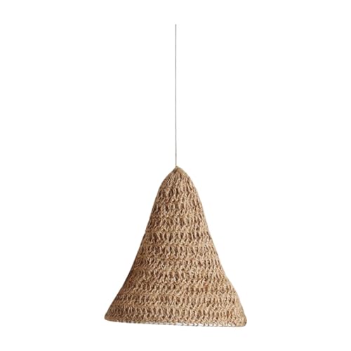 KiBcsLic Lampenschirm Leuchtenabdeckung Pendelleuchte Lichtabdeckung Handgefertigte Boho Dekoration Aus Leinenseil für EIN Strukturiertes Ambiente für Wohnzim, M KiBcsLic Lampenschirm Leuchtenabdeckung Pendelleuchte Lichtabdeckung Handgefertigte Boho Dekoration Aus Leinenseil für EIN Strukturiertes Ambiente für Wohnzim, M von KiBcsLic