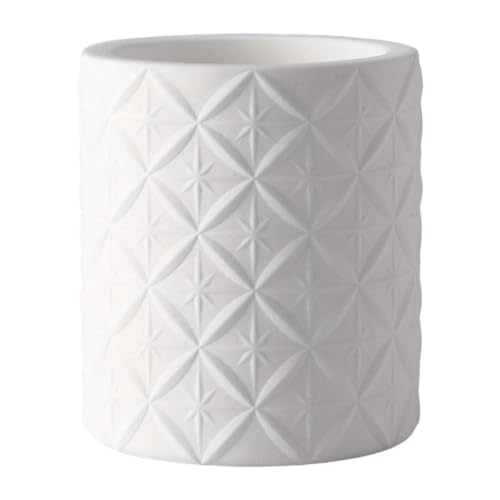 KiBcsLic Leeres Kerzenglas Bastelbecher Duftkerzenglas Plaster Tasse für DIY Sojawachskerzen für Heimdekoration Hochzeit Tischdekoration Party, Style B von KiBcsLic
