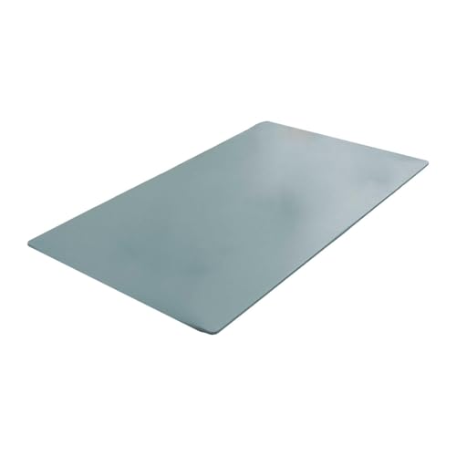 KiBcsLic Ölfeste Rechteckige Tischdecke mit Elastischem Rand für Bankette, Hellblau, 70cmx120cm von KiBcsLic
