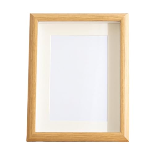 KiBcsLic Rahmen Vitrine Tisch Wanddekoration Holz Auszeichnungen Sammlung Elegante Bilder Bilderrahmen Getrocknete Blumen Display, A3 von KiBcsLic