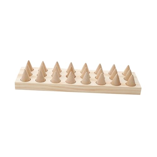 KiBcsLic Ringständer, Ringhalter, Dekorativer Holz Aufbewahrungsständer, Schmuckhalter für Kommode KiBcsLic Ringständer, Ringhalter, Dekorativer Holz Aufbewahrungsständer, Schmuckhalter für Kommode von KiBcsLic