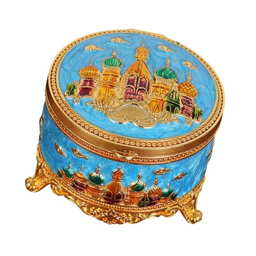 KiBcsLic Schmuckschatulle, Europäische, Schmuckschatulle für Andenken, Geschenk, Armband, Halskette KiBcsLic Schmuckschatulle, Europäische, Schmuckschatulle für Andenken, Geschenk, Armband, Halskette von KiBcsLic