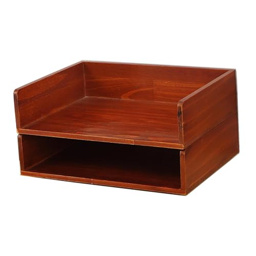 KiBcsLic Schreibtisch Briefablagen, Schreibtisch Organizer, Holz, für Quittungen, Schreibtische, Bürobedarf KiBcsLic Schreibtisch Briefablagen, Schreibtisch Organizer, Holz, für Quittungen, Schreibtische, Bürobedarf von KiBcsLic
