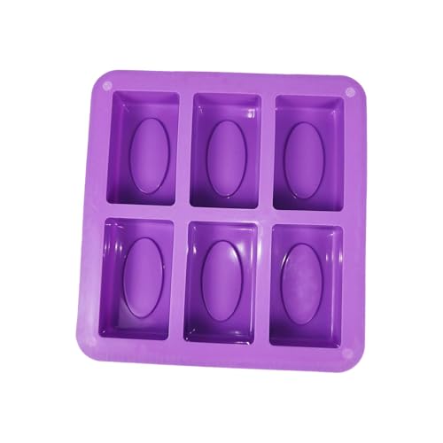 KiBcsLic Seifenform, 6 Hohlräume, Werkzeug, Kinder, Epoxidguss, Silikonform von KiBcsLic