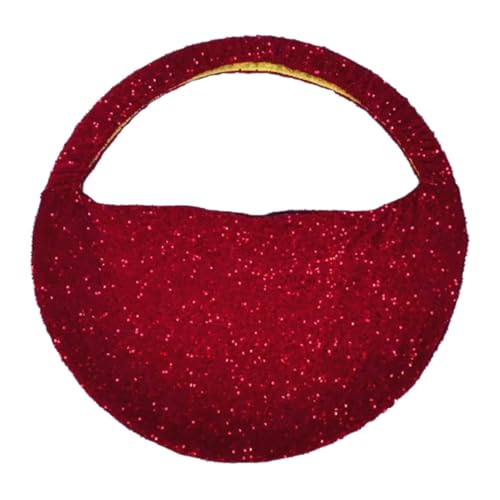 KiBcsLic Übung Hoop Tasche Fitness Hoop Lagerung Tasche Hindernis Parcours Tasche für Übung, Red L von KiBcsLic