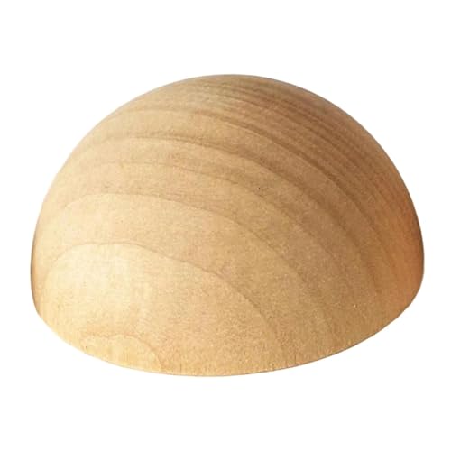 KiBcsLic Unfertiges Halbkugel Tonwerkzeug Aus Holz Zur Herstellung von Keramikschalen, Möbelstücken, Halbkugeln Und Pfostenkappen, 12cm KiBcsLic Unfertiges Halbkugel Tonwerkzeug Aus Holz Zur Herstellung von Keramikschalen, Möbelstücken, Halbkugeln Und Pfostenkappen, 12cm von KiBcsLic
