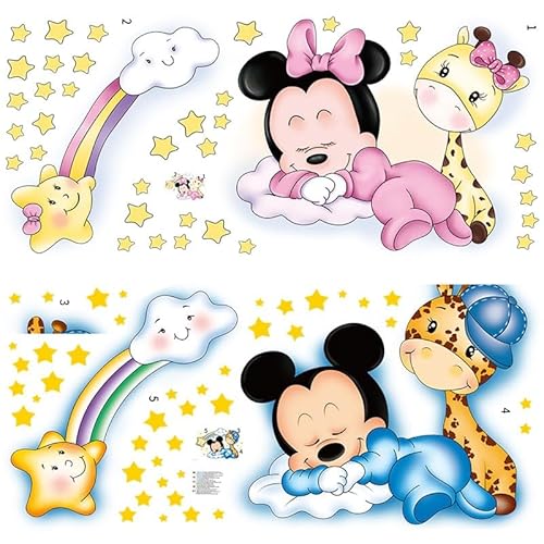 Kibi Wandtattoo Wandaufkleber Wandsticker Kinderzimmer Aufkleber Wanddeko Wandtattoos von Kibi Store