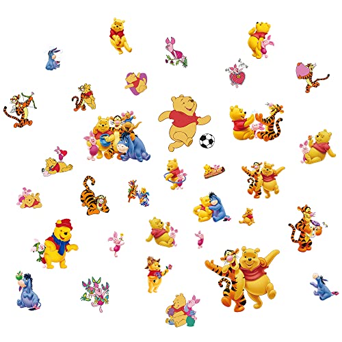 Win-nie the Poo-h 2 x 40 x 60 cm Wandtattoo Wandsticker Kinderzimmer Deko von Kibi Store