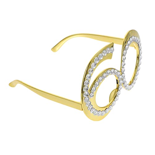 Kichvoe 1 Paar Glitzernde Brille mit Strass für Geburtstagsfeiern Lustige Fotorequisiten für Besonderen Leicht Tragbar Komfortabel zu Party Accessoire für Unvergessliche Erinnerungen Kichvoe 1 Paar Glitzernde Brille mit Strass für Geburtstagsfeiern Lustige Fotorequisiten für Besonderen Leicht Tragbar Komfortabel zu Party Accessoire für Unvergessliche Erinnerungen von Kichvoe