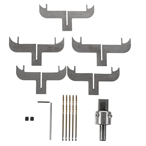 Kichvoe 1 Satz Armbandbohrer für Holzringbohrer Komplettes Werkzeugset für Holzbearbeitung für Diy Armbänder Holzschmuck Handwerksprojekte Hochwertige Fräsklingen für Präzises Arbeiten Kichvoe 1 Satz Armbandbohrer für Holzringbohrer Komplettes Werkzeugset für Holzbearbeitung für Diy Armbänder Holzschmuck Handwerksprojekte Hochwertige Fräsklingen für Präzises Arbeiten von Kichvoe