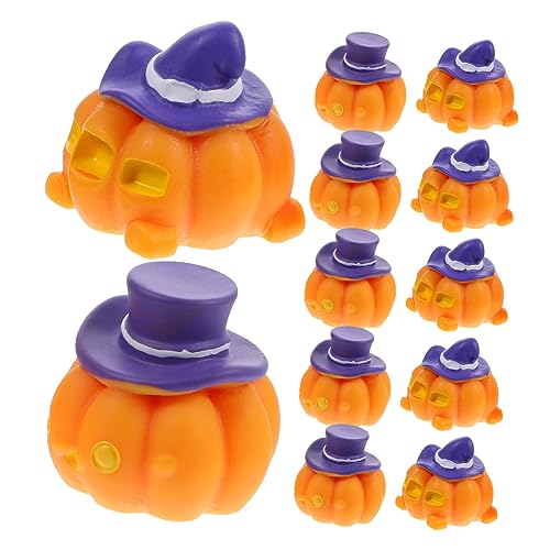 Kichvoe 12stücke Kürbis Dekorationen Für Halloween Resin Ornamente Für Tisch Garten Und Deko Für Festliche Anlässe Und Kichvoe 12stücke Kürbis Dekorationen Für Halloween Resin Ornamente Für Tisch Garten Und Deko Für Festliche Anlässe Und von Kichvoe