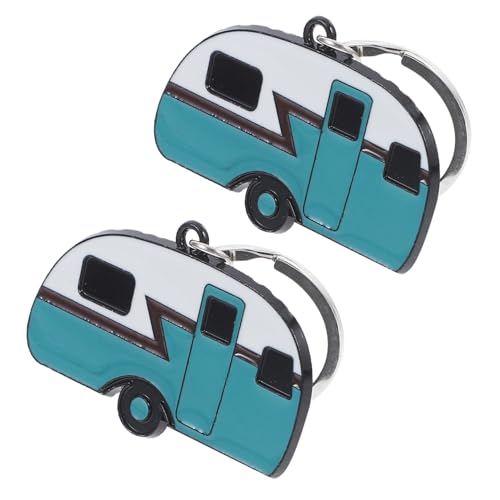 Kichvoe 2 Stück Camper Schlüsselanhänger aus Metall Niedliche Wohnmobil Anhänger für Frauen Taschen und Handy Accessoires Vielseitig Einsetzbar für Jede Gelegenheit Kichvoe 2 Stück Camper Schlüsselanhänger aus Metall Niedliche Wohnmobil Anhänger für Frauen Taschen und Handy Accessoires Vielseitig Einsetzbar für Jede Gelegenheit von Kichvoe