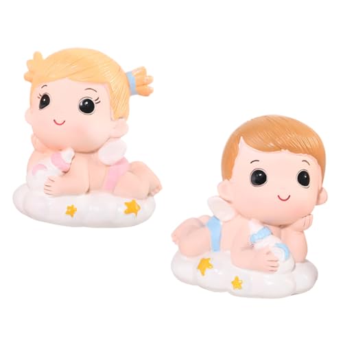 Kichvoe 2 Stück Kuchendekoration Niedliche Tortendeko für Geburtstagsfeiern Figuren für Einzigartigen Kuchen Highlight Kichvoe 2 Stück Kuchendekoration Niedliche Tortendeko für Geburtstagsfeiern Figuren für Einzigartigen Kuchen Highlight von Kichvoe