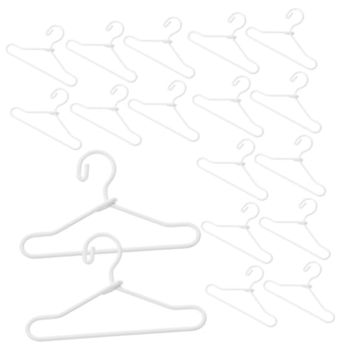 Kichvoe 20 Stück Metall Puppen Kleiderbügel Hänger für Puppenschränke Puppenhaus Zubehör und Platzsparend für Puppenmode und Kleidung Kichvoe 20 Stück Metall Puppen Kleiderbügel Hänger für Puppenschränke Puppenhaus Zubehör und Platzsparend für Puppenmode und Kleidung von Kichvoe