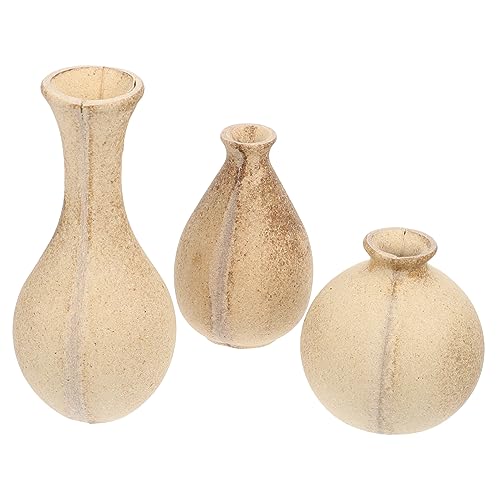 Kichvoe 3 Stück DIY Holz Blumenvasen Unfertige Blumenvase für Dekoration Kleine Tischvase für Hochzeit Zuhause Büro und Garten Kreative für Freunde Blanko Vase zum Gestalten Kichvoe 3 Stück DIY Holz Blumenvasen Unfertige Blumenvase für Dekoration Kleine Tischvase für Hochzeit Zuhause Büro und Garten Kreative für Freunde Blanko Vase zum Gestalten von Kichvoe