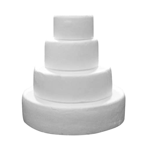 Kichvoe Zum Bemalen Hochzeitsgeschenk - Kuchen- Dummies 4 - Kuchen- für Babyparty Geburtstagstorte Dekoration (?) Geldgeschenk Hochzeit Schaumstoffplatte Kichvoe Zum Bemalen Hochzeitsgeschenk - Kuchen- Dummies 4 - Kuchen- für Babyparty Geburtstagstorte Dekoration (?) Geldgeschenk Hochzeit Schaumstoffplatte von Kichvoe