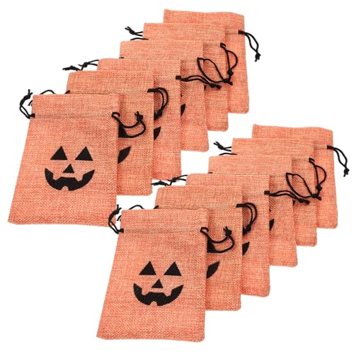 Kichvoe 50Stücke Halloween Geschenktüten mit Kürbis Kordelzug Taschen für Süßigkeiten Langlebige Party und Einkaufstaschen für Halloween Feiern und Kichvoe 50Stücke Halloween Geschenktüten mit Kürbis Kordelzug Taschen für Süßigkeiten Langlebige Party und Einkaufstaschen für Halloween Feiern und von Kichvoe
