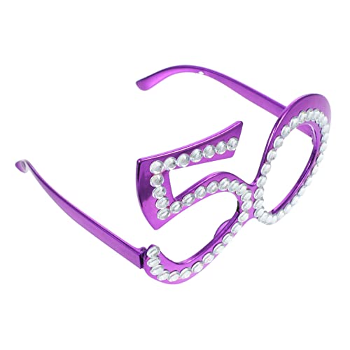 Kichvoe Digitale Brille 50 Jährige Brille Zahl Geburtstagsbrille Geburtstagsbrille Foto Requisite Partybrille Lustige Brille 50 Geburtstagsbrille Mit Perlen Retro Kichvoe Digitale Brille 50 Jährige Brille Zahl Geburtstagsbrille Geburtstagsbrille Foto Requisite Partybrille Lustige Brille 50 Geburtstagsbrille Mit Perlen Retro von Kichvoe