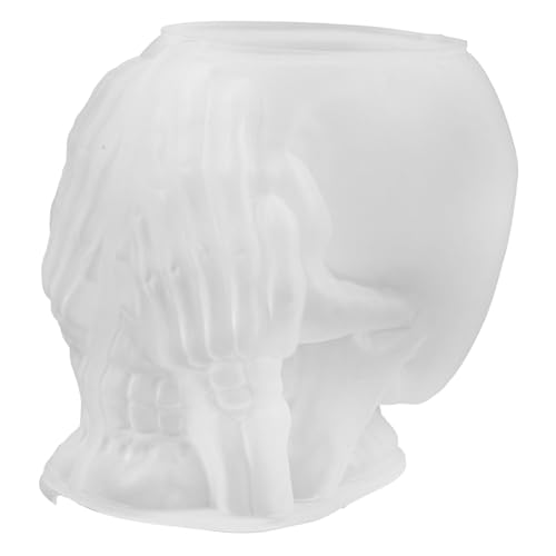 Kichvoe Halloween Skull Silikonform für Kerzenhalter Diy Gießform für Kerzen Flexible und Langlebige Silikonform für Kreative Bastelprojekte und Halloween Dekoration Kichvoe Halloween Skull Silikonform für Kerzenhalter Diy Gießform für Kerzen Flexible und Langlebige Silikonform für Kreative Bastelprojekte und Halloween Dekoration von Kichvoe