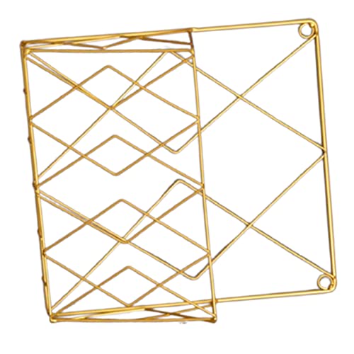 Kichvoe Wandregal für Magazine Goldfarbenes Bücherorganizer mit Elegantem Design für Wohnzimmer und Büro und Vielseitig Einsetzbar Buchstütze und Dekoration Kichvoe Wandregal für Magazine Goldfarbenes Bücherorganizer mit Elegantem Design für Wohnzimmer und Büro und Vielseitig Einsetzbar Buchstütze und Dekoration von Kichvoe