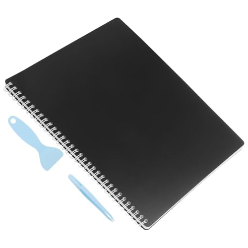 Kichvoe Wiederverwendbares Stickerbuch Set Großes Sticker Album zur Aufbewahrung Leeres Sticker Organizer Heft für Erwachsene Praktisch und Elegant Kichvoe Wiederverwendbares Stickerbuch Set Großes Sticker Album zur Aufbewahrung Leeres Sticker Organizer Heft für Erwachsene Praktisch und Elegant von Kichvoe