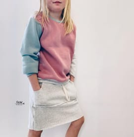 #142 Basic-Sweater Kids von Kid5