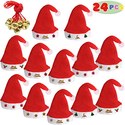 Kiddokids 12 ausgefallene Weihnachtsmützen mit 12 Glöckchen-Halsketten, Großpackung für Weihnachtsfeier, Fotoautomaten, Einheitsgröße. Kiddokids 12 ausgefallene Weihnachtsmützen mit 12 Glöckchen-Halsketten, Großpackung für Weihnachtsfeier, Fotoautomaten, Einheitsgröße. von Kiddokids
